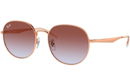 Gafas de Sol - Ray-Ban® - Ray-Ban® RB3727D - 9202I8 ROSE GOLD // VIOLET GRADIENT LIGHT BLUE