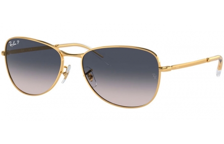 Gafas de Sol - Ray-Ban® - Ray-Ban® RB3733 - 001/78 GOLD // BLUE GRADIENT POLARIZED