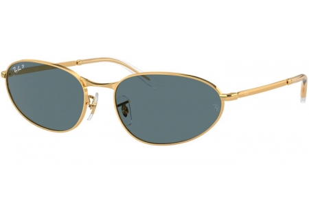 Gafas de Sol - Ray-Ban® - Ray-Ban® RB3734 - 001/3R GOLD // DARK BLUE POLARIZED