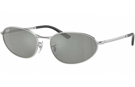 Gafas de Sol - Ray-Ban® - Ray-Ban® RB3734 - 003/40 SILVER // GREEN MIRROR SILVER