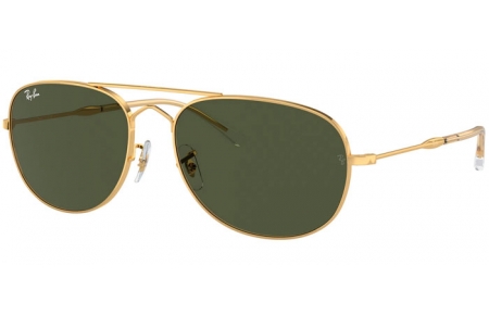 Gafas de Sol - Ray-Ban® - Ray-Ban® RB3735 BAIN BRIDGE - 001/31  GOLD // GREEN