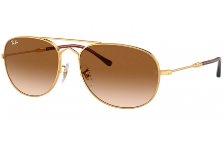 Gafas de Sol - Ray-Ban® - Ray-Ban® RB3735 BAIN BRIDGE - 001/51 GOLD // BROWN GRADIENT ANTIREFLECTION