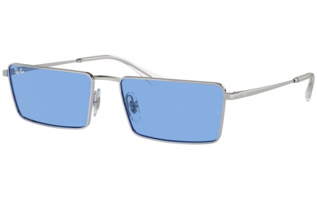 Gafas de Sol - Ray-Ban® - Ray-Ban® RB3741 EMY - 003/80 SILVER // BLUE