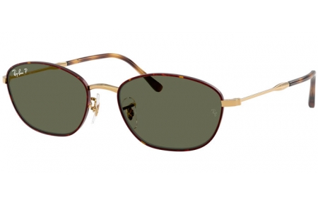 Gafas de Sol - Ray-Ban® - Ray-Ban® RB3749 - 927358  HAVANA ON GOLD // G-15 GREEN POLARIZED