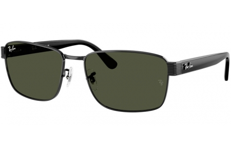 Gafas de Sol - Ray-Ban® - Ray-Ban® RB3750 - 002/31 BLACK // G-15 GREEN