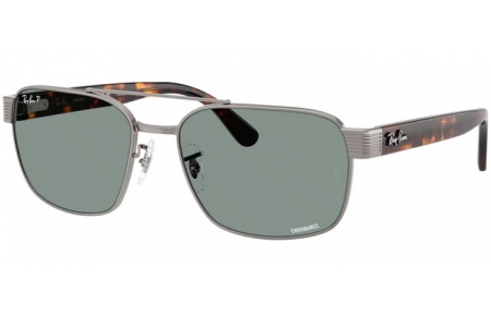 Gafas de Sol - Ray-Ban® - Ray-Ban® RB3751CH - 004/3R GUNMETAL // LIGHT BLUE POLARIZED