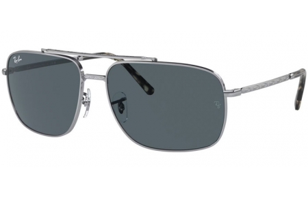 Gafas de Sol - Ray-Ban® - Ray-Ban® RB3796 - 003/R5 SILVER // BLUE ANTIREFLECTION