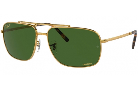 Gafas de Sol - Ray-Ban® - Ray-Ban® RB3796 - 9196P1  GOLD // DARK GREEN POLARIZED