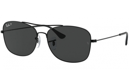 Gafas de Sol - Ray-Ban® - Ray-Ban® RB3799 - 002/48 BLACK // BLACK POLARIZED