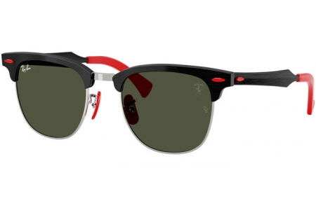 Gafas de Sol - Ray-Ban® - Ray-Ban® RB3807M - F11031  BRUSHED BLACK ON SILVER // G-15 GREEN