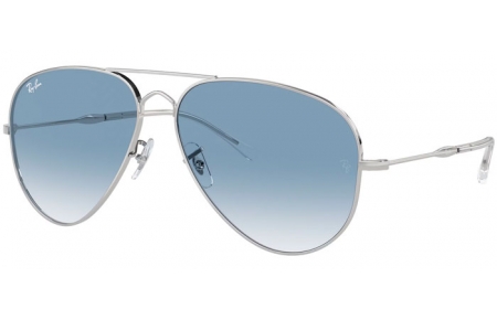 Gafas de Sol - Ray-Ban® - Ray-Ban® RB3825 OLD AVIATOR - 003/3F  SILVER // BLUE GRADIENT