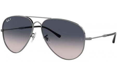 Gafas de Sol - Ray-Ban® - Ray-Ban® RB3825 OLD AVIATOR - 004/78 GUNMETAL // BLUE GRADIENT POLARIZED