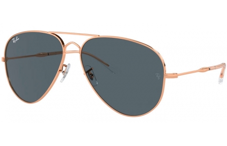 Gafas de Sol - Ray-Ban® - Ray-Ban® RB3825 OLD AVIATOR - 9202R5  ROSE GOLD // BLUE