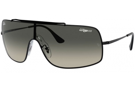 Gafas de Sol - Ray-Ban® - Ray-Ban® RB3897 WINGS III - 002/11 BLACK // GREY GRADIENT