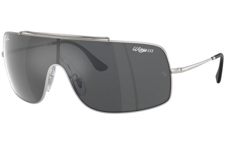 Gafas de Sol - Ray-Ban® - Ray-Ban® RB3897 WINGS III - 003/6G  SILVER // GREY MIRROR SILVER