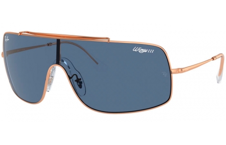 Gafas de Sol - Ray-Ban® - Ray-Ban® RB3897 WINGS III - 920280  ROSE GOLD // DARK BLUE