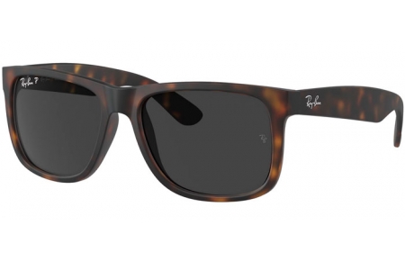 Gafas de Sol - Ray-Ban® - Ray-Ban® RB4165 JUSTIN - 865/87 HAVANA // DARK GREY POLARIZED