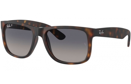 Gafas de Sol - Ray-Ban® - Ray-Ban® RB4165 JUSTIN - 865/8S  HAVANA // BLUE GRADIENT POLARIZED