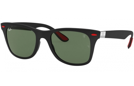 Gafas de Sol - Ray-Ban® - Ray-Ban® RB4195M FERRARI - F60271 BLACK // GREEN