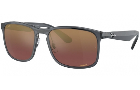 Gafas de Sol - Ray-Ban® - Ray-Ban® RB4264 - 876/6B GREY // VIOLET GRADIENT GOLD MIRROR ANTIREFLECTION POLARIZED