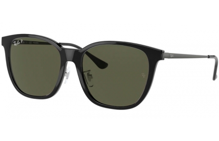 Gafas de Sol - Ray-Ban® - Ray-Ban® RB4333D - 601/9A BLACK // GREEN POLARIZED