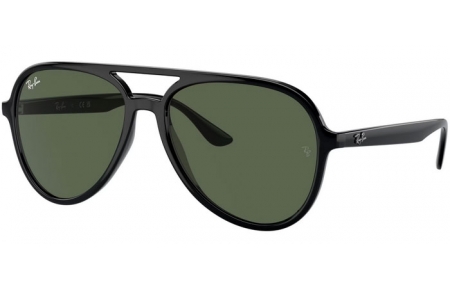 Gafas de Sol - Ray-Ban® - Ray-Ban® RB4376 - 601/71 BLACK // DARK GREEN