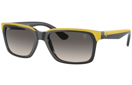 Gafas de Sol - Ray-Ban® - Ray-Ban® RB4393M - F62411 GREY ON YELLOW // GREY GRADIENT