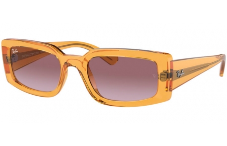 Gafas de Sol - Ray-Ban® - Ray-Ban® RB4395 KILIANE - 66828H  TRANSPARENT YELLOW // DARK VIOLET GRADIENT