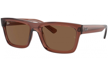 Gafas de Sol - Ray-Ban® - Ray-Ban® RB4396 WARREN - 667873  TRANSPARENT BROWN // DARK BROWN