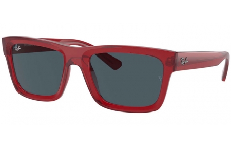 Gafas de Sol - Ray-Ban® - Ray-Ban® RB4396 WARREN - 667987  TRANSPARENT RED // DARK GREY