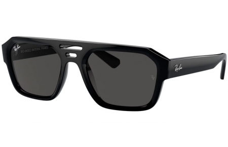 Gafas de Sol - Ray-Ban® - Ray-Ban® RB4397 CORRIGAN - 667787  BLACK // DARK GREY