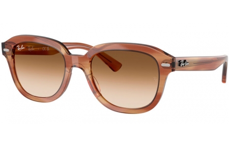 Gafas de Sol - Ray-Ban® - Ray-Ban® RB4398 ERIK - 140351  STRIPED BROWN // BROWN GRADIENT TRANSPARENT