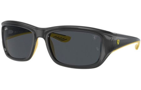 Gafas de Sol - Ray-Ban® - Ray-Ban® RB4405M - F62487  GREY ON YELLOW // DARK GREY