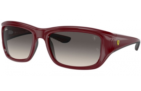 Gafas de Sol - Ray-Ban® - Ray-Ban® RB4405M - F68111  DARK RED ON BLACK // GREY GRADIENT