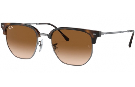 Gafas de Sol - Ray-Ban® - Ray-Ban® RB4416 NEW CLUBMASTER - 710/51 HAVANA // BROWN GRADIENT