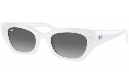 Gafas de Sol - Ray-Ban® - Ray-Ban® RB4430 ZENA - 675911  WHITE SNOW // GREY GRADIENT