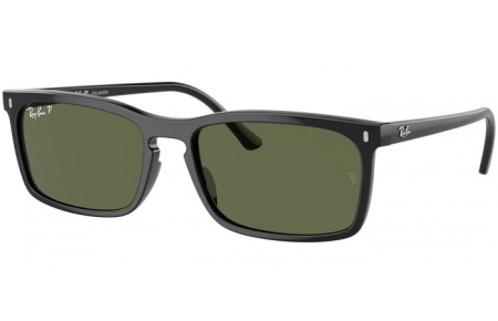 Gafas de Sol - Ray-Ban® - Ray-Ban® RB4435 - 901/58 BLACK // GREEN POLARIZED