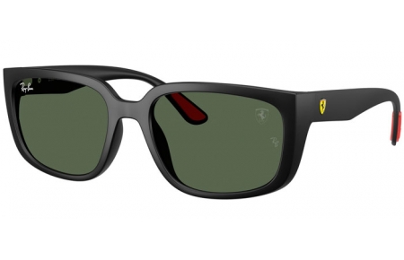 Gafas de Sol - Ray-Ban® - Ray-Ban® RB4443M - F60271  MATTE BLACK // DARK GREEN