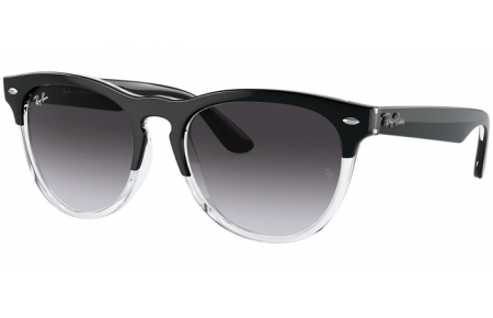 Gafas de Sol - Ray-Ban® - Ray-Ban® RB4471 IRIS - 66308G BLACK ON TRANSPARENT // GREY GRADIENT