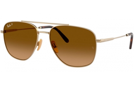 Gafas de Sol - Ray-Ban® - Ray-Ban® RB8097 - 9265M2  ARISTA // BROWN GRADIENT POLARIZED