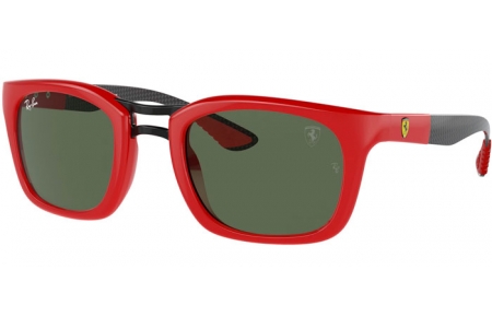 Gafas de Sol - Ray-Ban® - Ray-Ban® RB8362M - F66371  RED // DARK GREEN