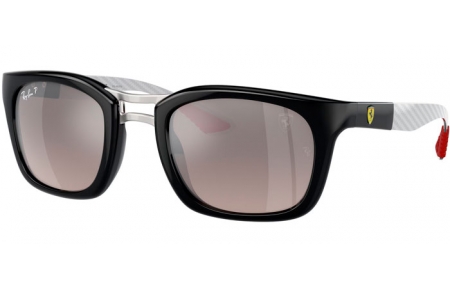 Gafas de Sol - Ray-Ban® - Ray-Ban® RB8362M - F6965J  BLACK // GREY GRADIENT MIRROR SILVER POLARIZED