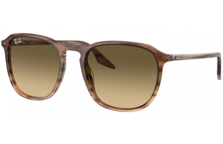 Gafas de Sol - Ray-Ban® - Ray-Ban® RB2203 - 13920A STRIPED BROWN GRADIENT GREEN // BROWN VINTAGE GRADIENT BLACK