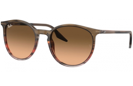 Gafas de Sol - Ray-Ban® - Ray-Ban® RB2204 - 13953B STRIPED BROWN GRADIENT RED // BROWN GRADIENT