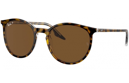 Gafas de Sol - Ray-Ban® - Ray-Ban® RB2204 - 139357 HAVANA ON TRANSPARENT // BROWN POLARIZED