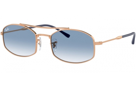 Gafas de Sol - Ray-Ban® - Ray-Ban® RB3719 - 92623F ROSE GOLD // GRADIENT BLUE