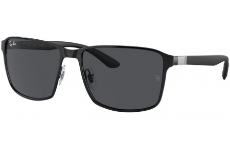 Gafas de Sol - Ray-Ban® - Ray-Ban® RB3721 - 186/87  MATTE BLACK ON BLACK // DARK GREY