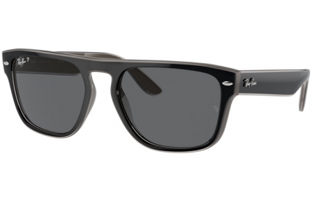 Gafas de Sol - Ray-Ban® - Ray-Ban® RB4407 - 673381 BLACK LIGHT GREY TRANSPARENT GREY // DARK GREY POLARIZED