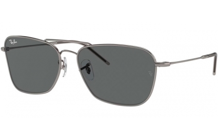 Gafas de Sol - Ray-Ban® - Ray-Ban® RBR0102S CARAVAN REVERSE - 004/GR GUNMETAL // DARK GREY