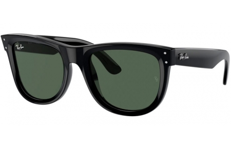 Sunglasses - Ray-Ban® - Ray-Ban® RBR0502S WAYFARER REVERSE - 6677VR  BLACK // GREEN